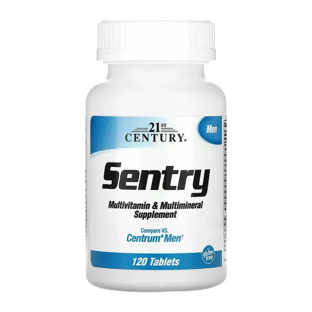 Sentry Men, упаковка мультивітамінів на 120 таблеток