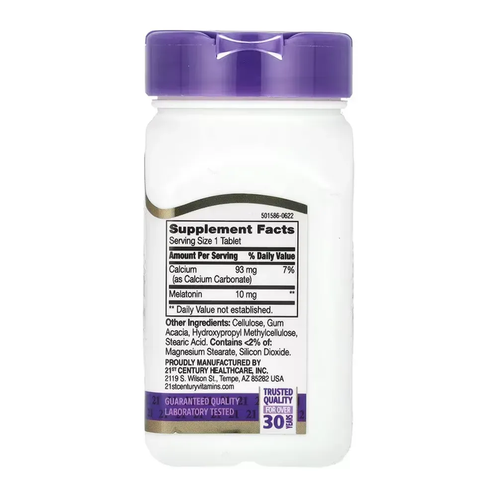 Melatonin 10 mg Prolonged Release - 120 tabs