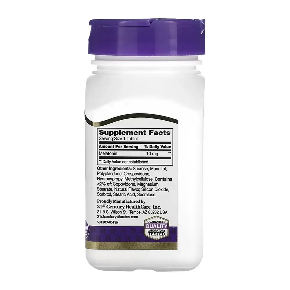 Melatonin 10 mg Quick Dissolve - 120 tabs
