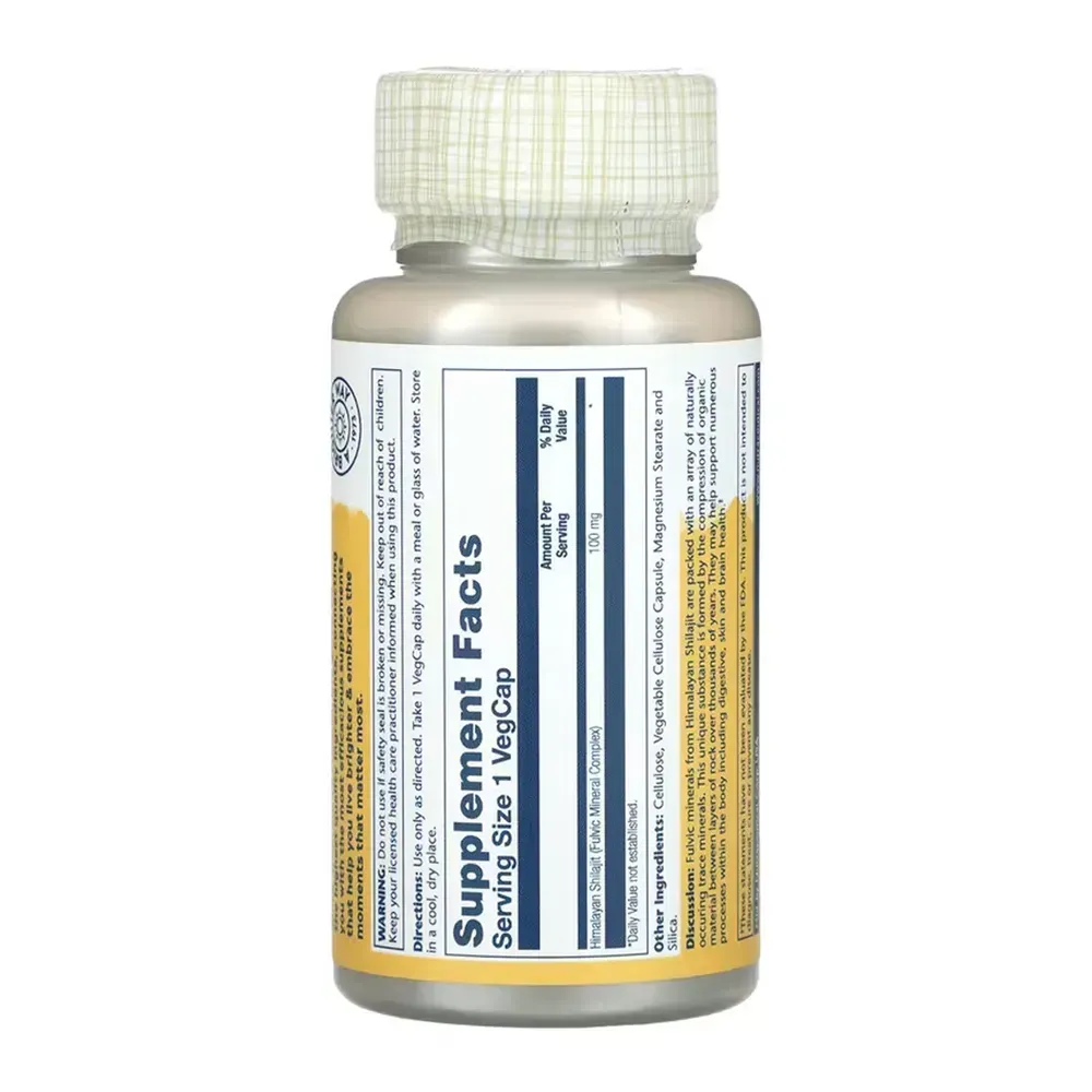 Fulvic Minerals 100mg - 30 vcaps