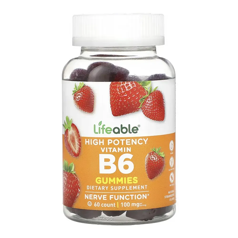 Lifeable Vitamin B6 Adult - 60 gummies