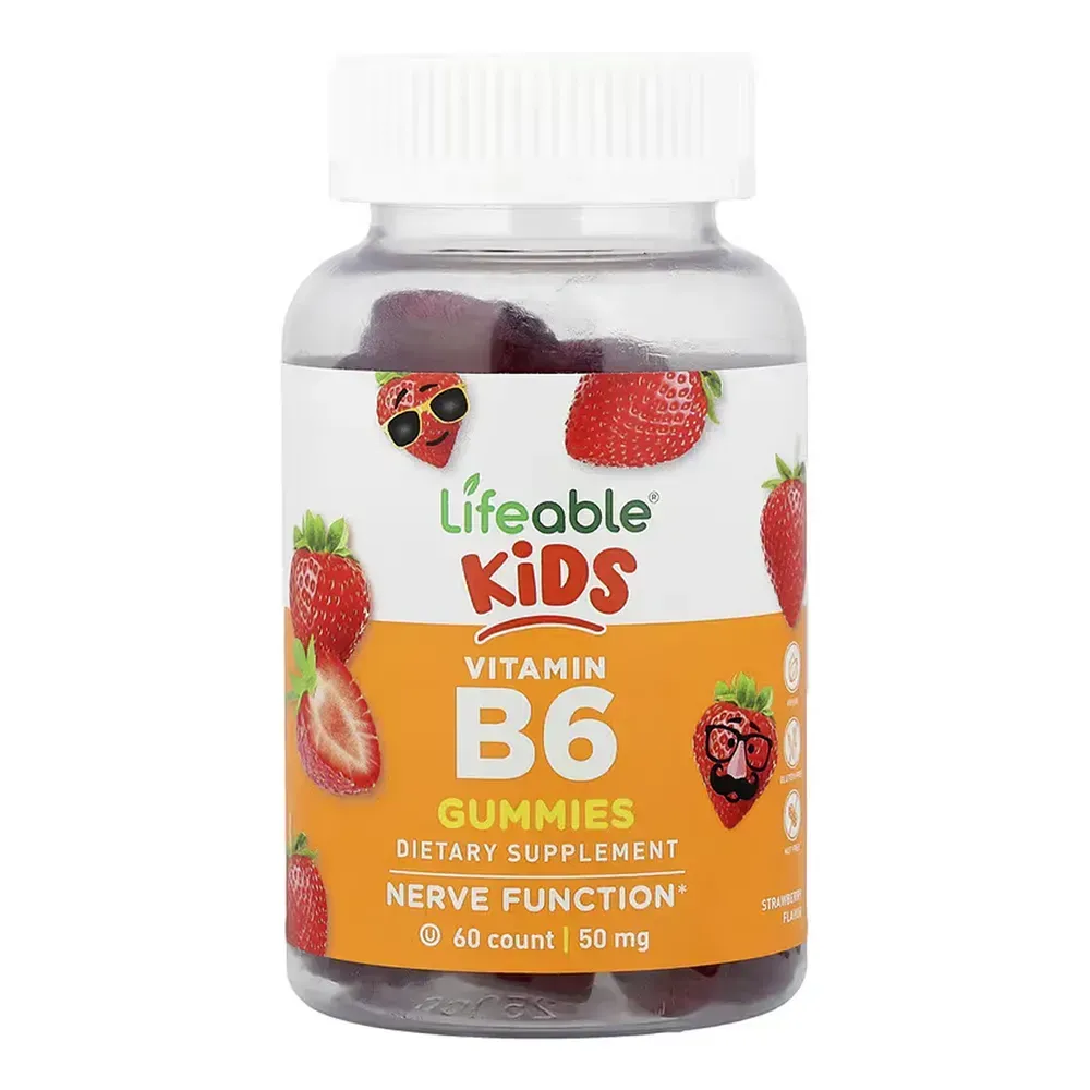 Lifeable Vitamin B6 Kids - 60 gummies