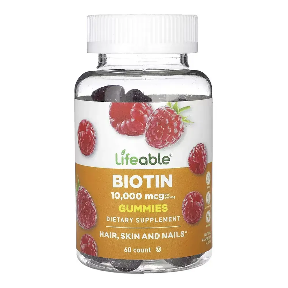 Biotin 10,000 mcg - 60 gummies