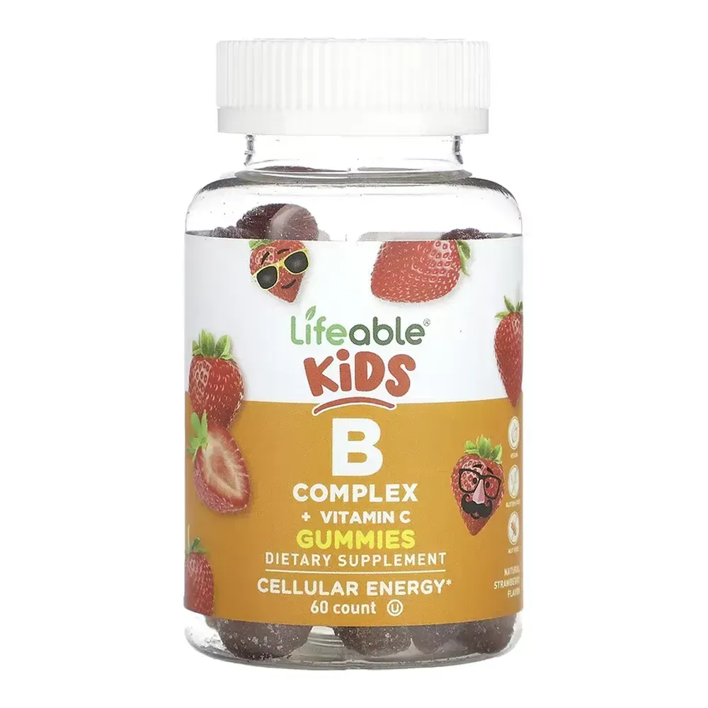 Lifeable B Complex + Vitamin C Kids - 60 gummies