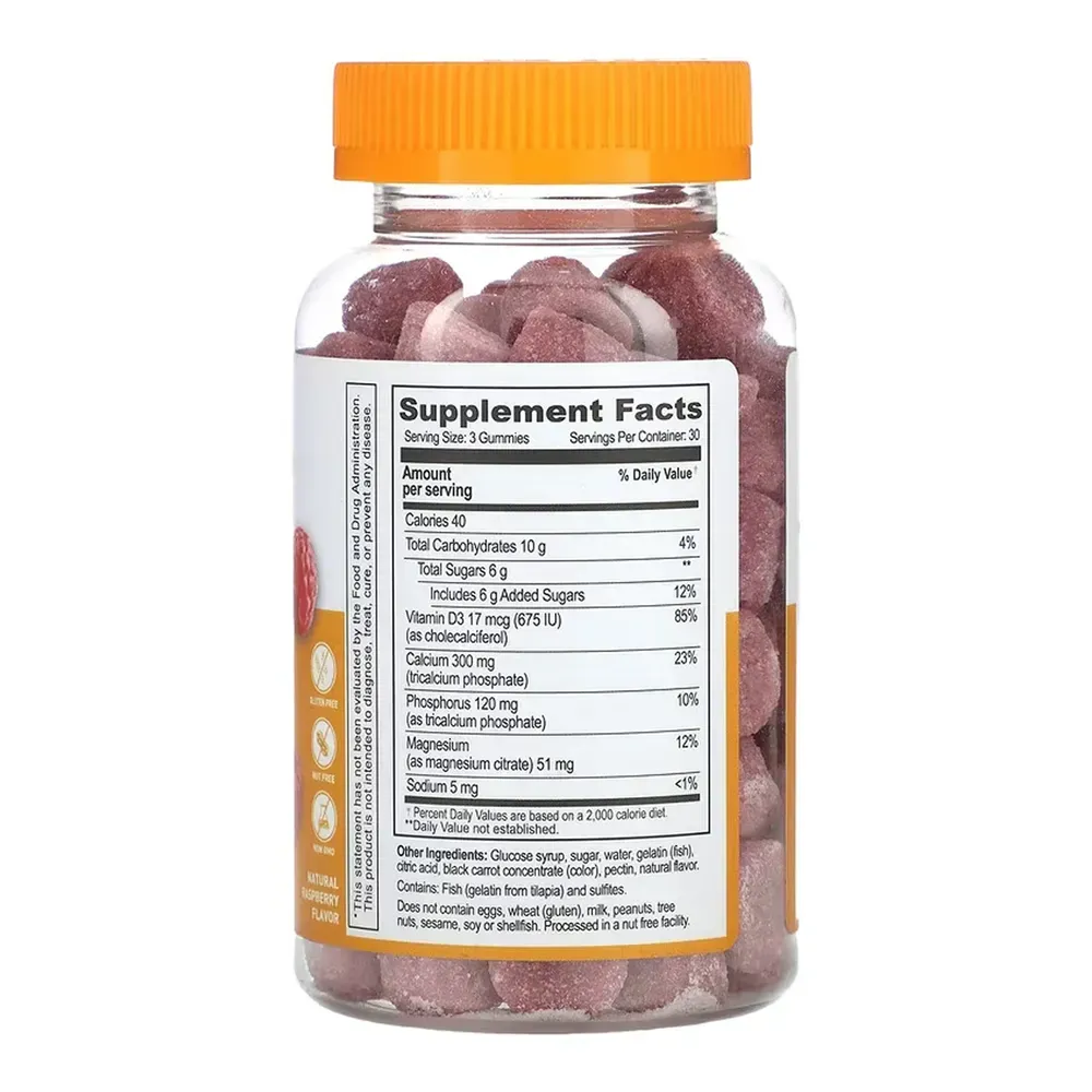 Lifeable Calcium Magnesium + Vitamin D Adult - 90 gummies, фото 2