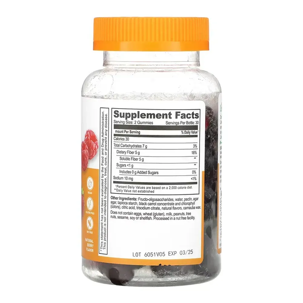 Lifeable Prebiotic Fiber Adult - 60 gummies, фото 2