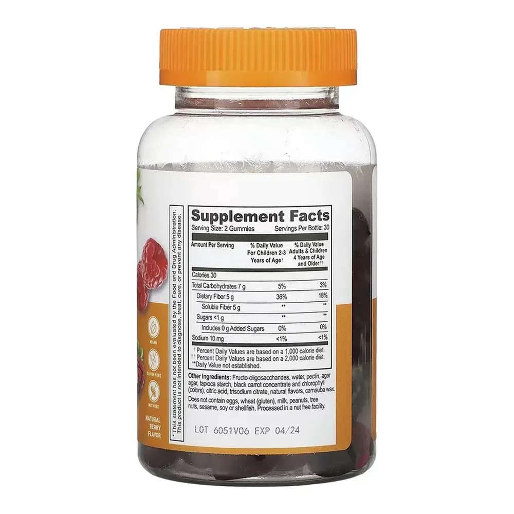 Lifeable Prebiotic Fiber Kids - 60 gummies, фото 2