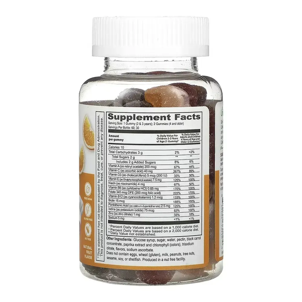 Lifeable Multivitamin Kids - 60 gummies, фото 2