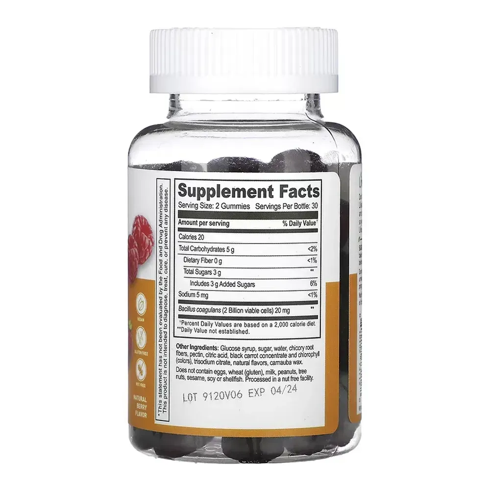 Lifeable Probiotic 2 Billoin CFU Adult - 60 gummies, фото 2