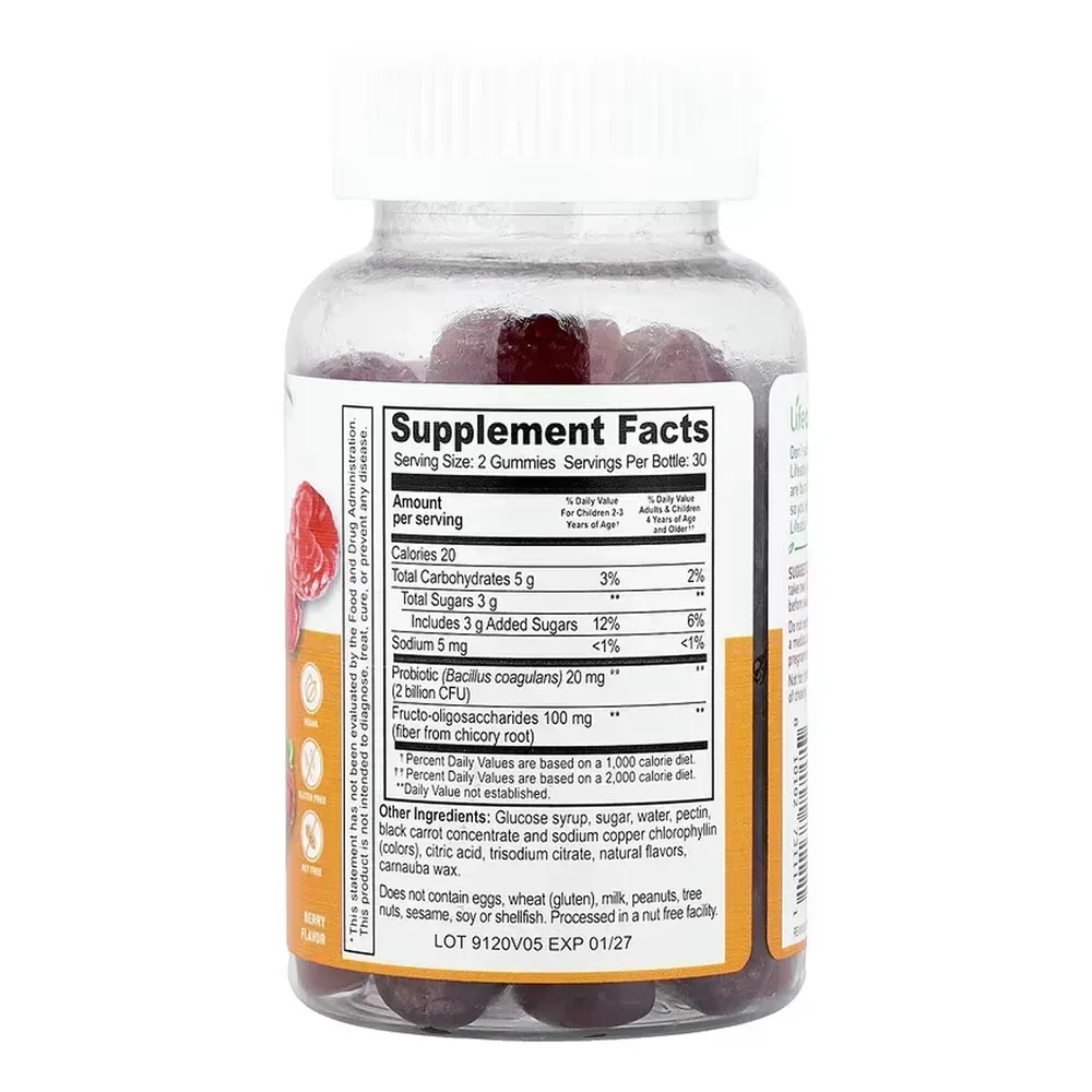 Lifeable Probiotic 2 Billoin CFU Kids - 60 gummies, фото 2
