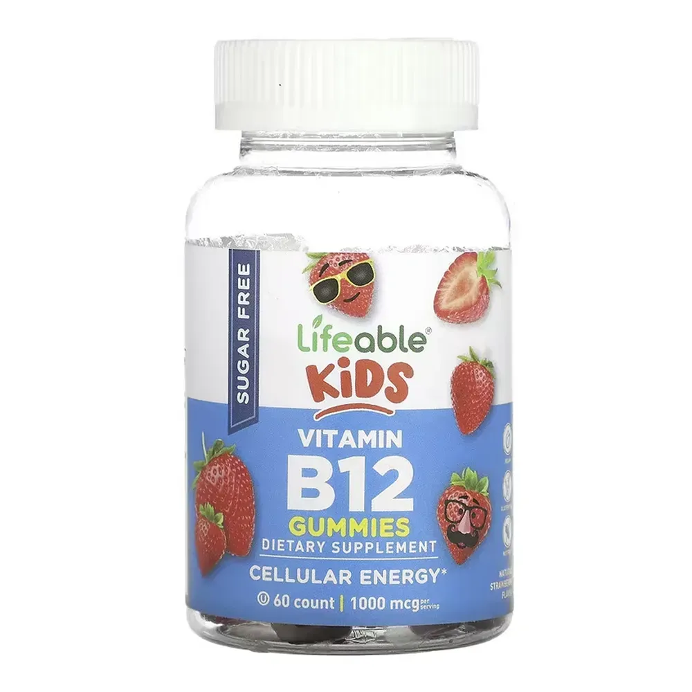 Lifeable Vitamin B12 Kids Sugar Free - 60 gummies