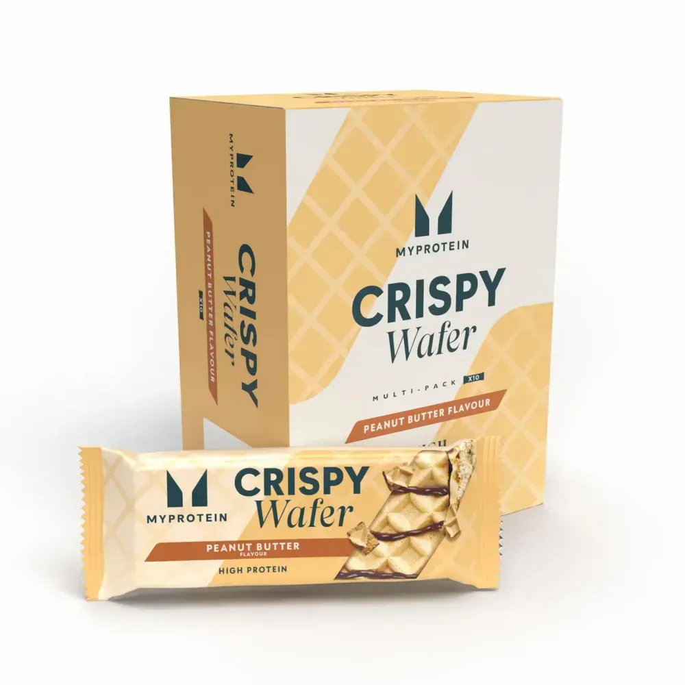 Crispy Wafer - 10x40g Peanut Butter