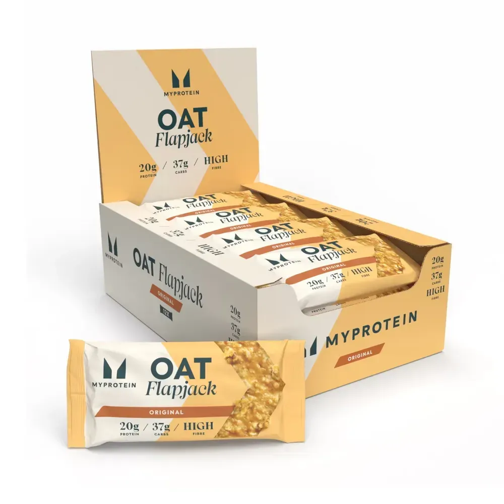 Oat Flapjack - 12x80g Taditional Oat