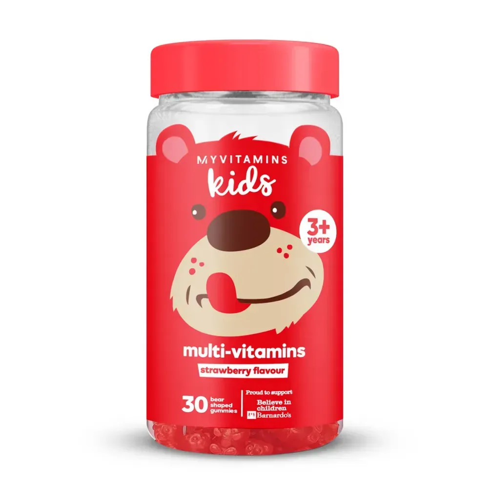 MyProtein Kids Multivitamin - 30 gummies Strawberry, Полуниця