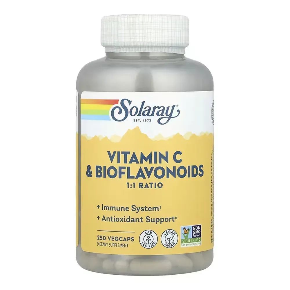 Vitamin C & Bioflavonoids 1:1 500mg - 250 vcaps