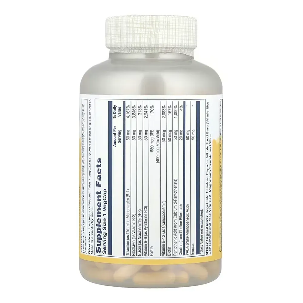 Vitamin B-Complex 50 50mg - 250 vcaps