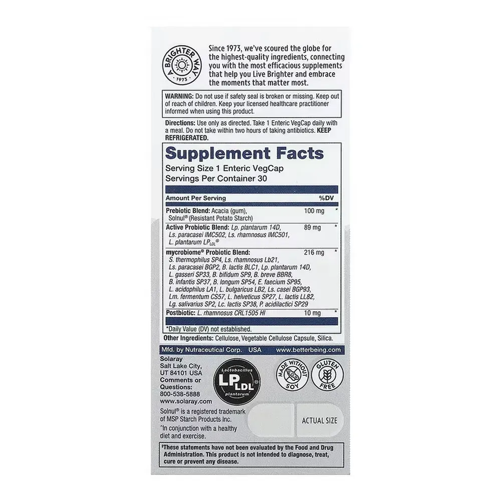 Complete Probiotic Active - 30 vcaps