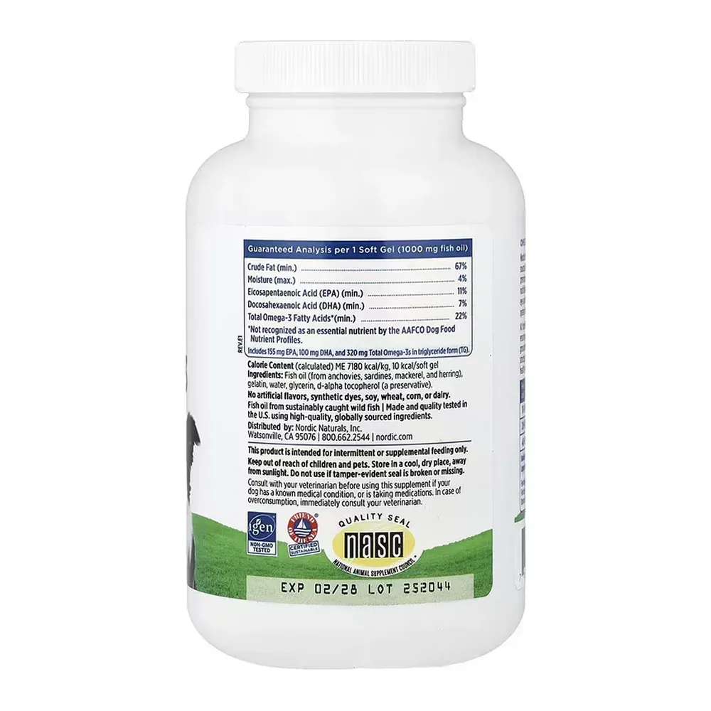 Omega-3 Pet - 180 softgels