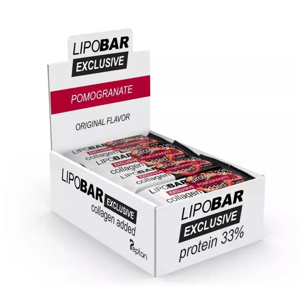 Lipobar Exclusive - 20x50g Pomegranate