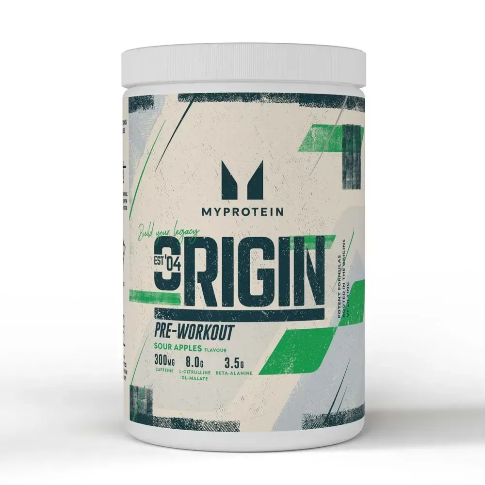 Origin Pre-Workout - 600g Sour Apple