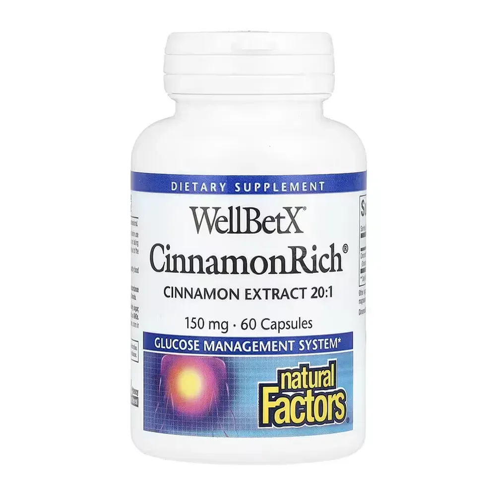 WellBetX CinnamonRich 150mg - 60 caps
