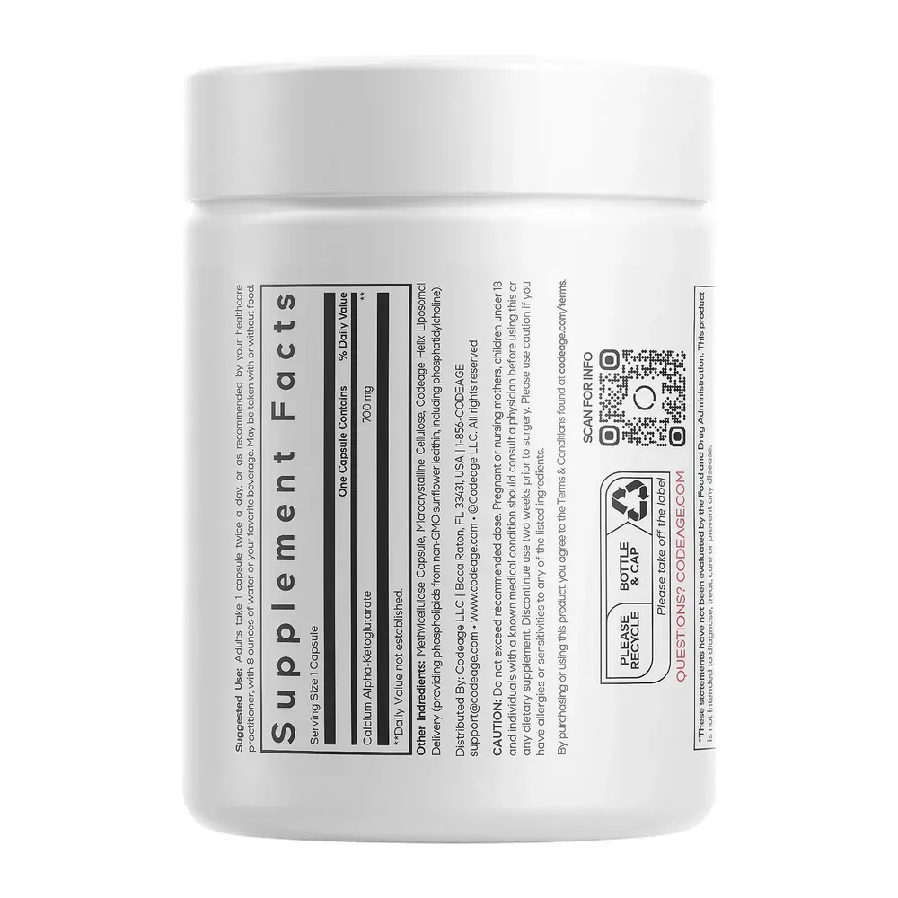 Liposomal Calcium AKG - 60 vcaps