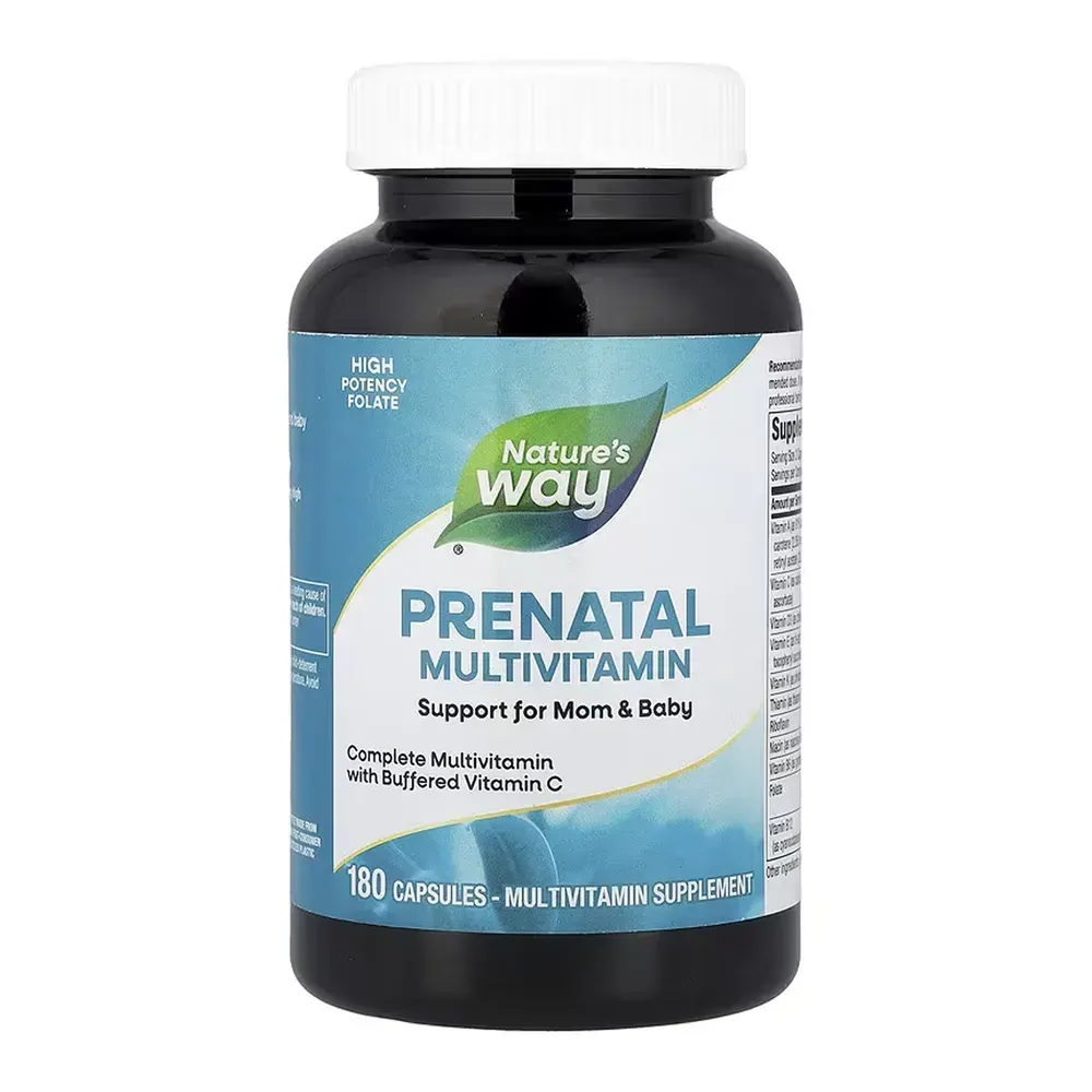 Prenatal Multi-Vitamin Multi-Mineral, упаковка на 180 капсул