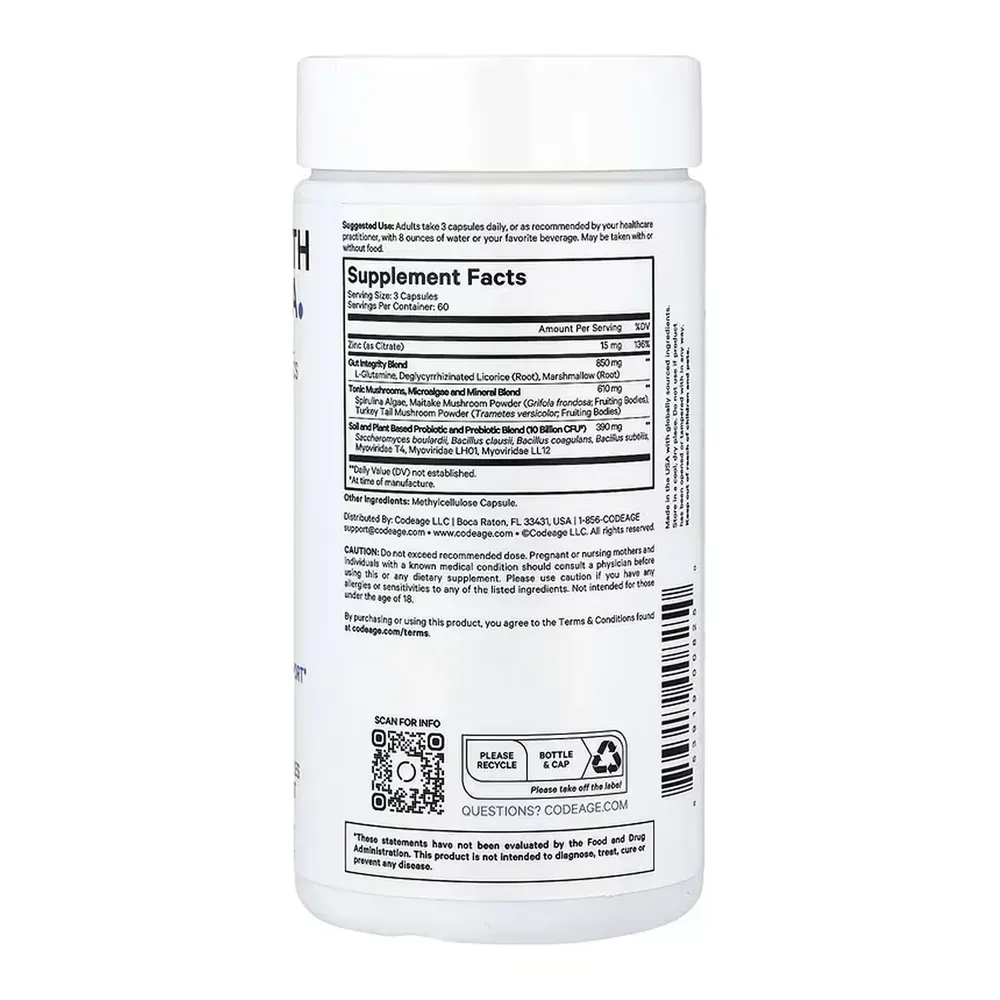 Gut Health Formula - 180 vcaps