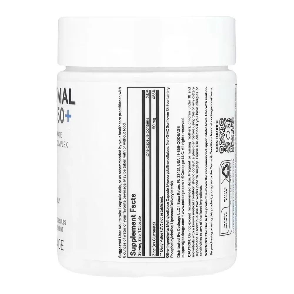 Liposomal Zinc - 100 vcaps