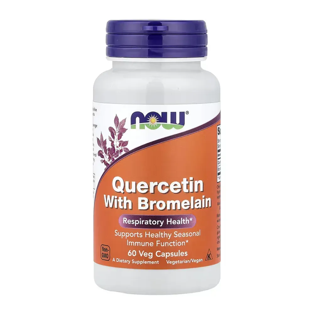 Quercetin with Bromelain - 60 vcaps