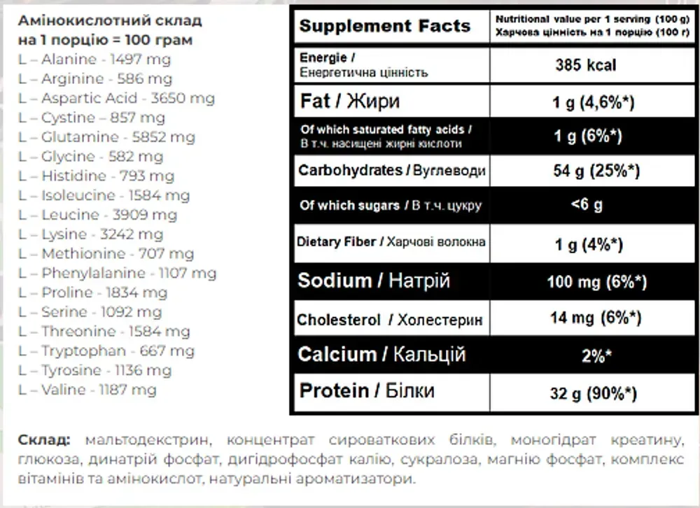 Super Mass Gainer - 2000g Coconut