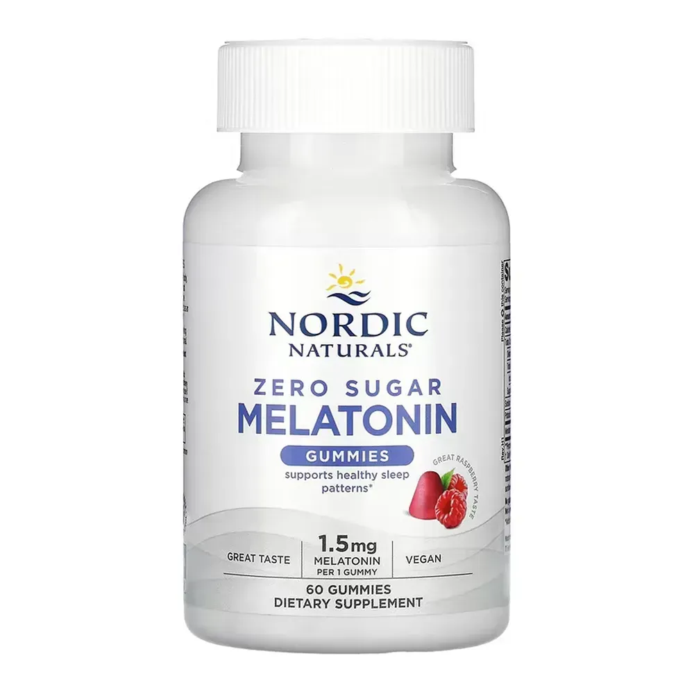 Nordic Naturals Zero Sugar Melatonin - 60 gummies