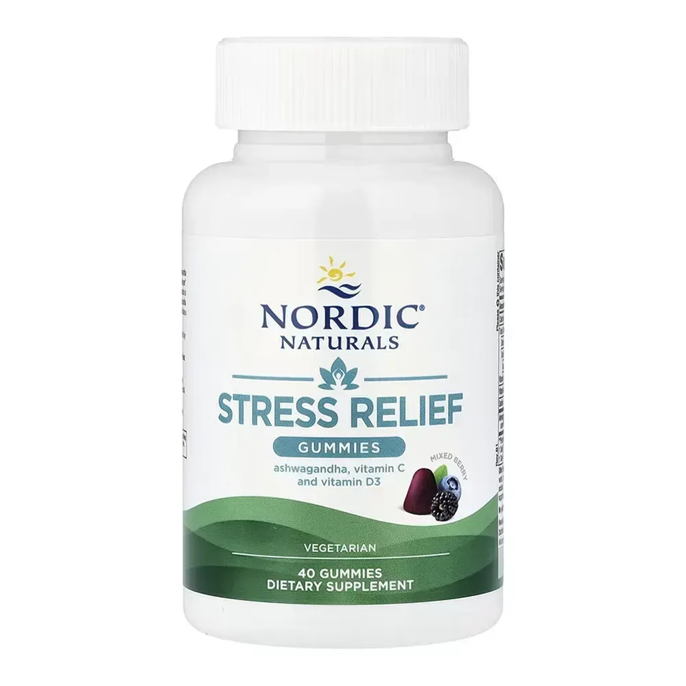 Nordic Naturals Stress Relief - 40 gummies