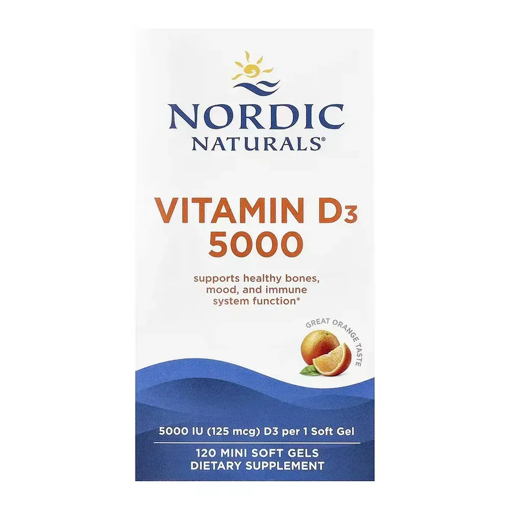 Vitamin D3 5000 - 120 mini softgels