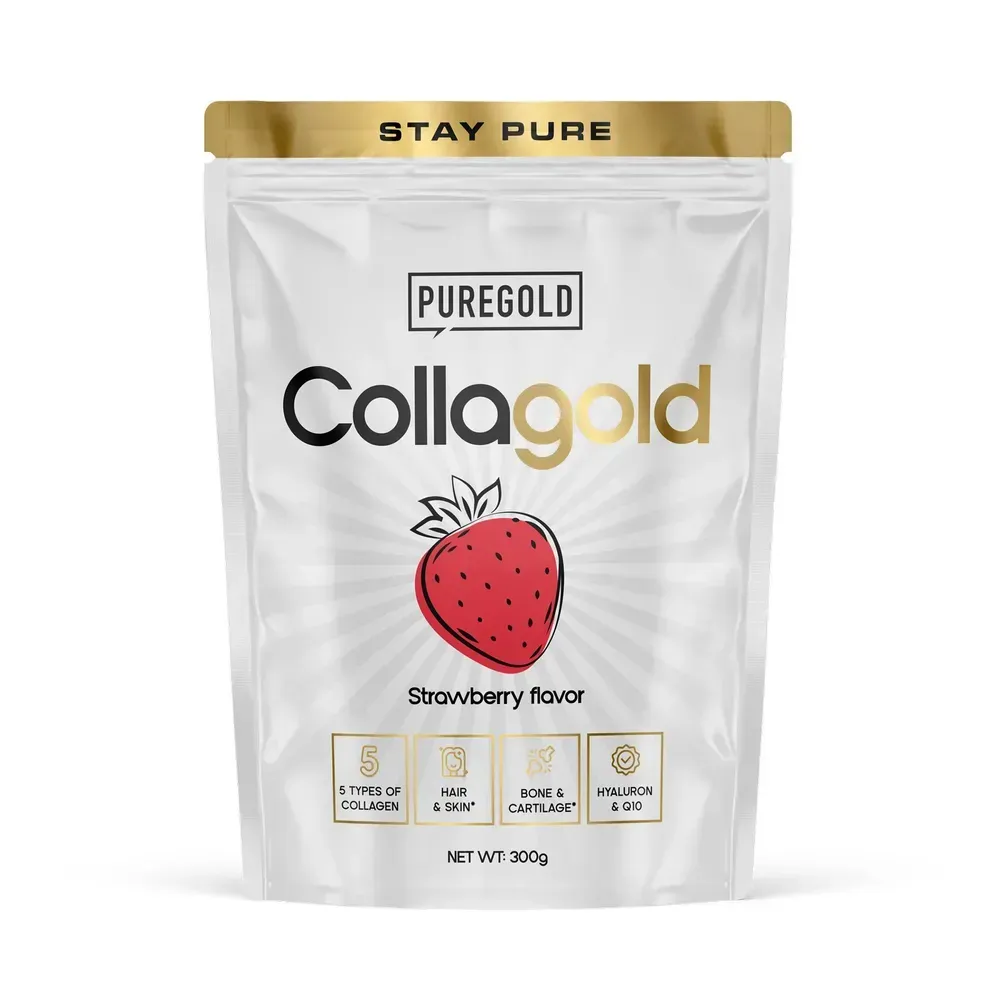 Pure Gold CollaGold, 300 г, полуниця