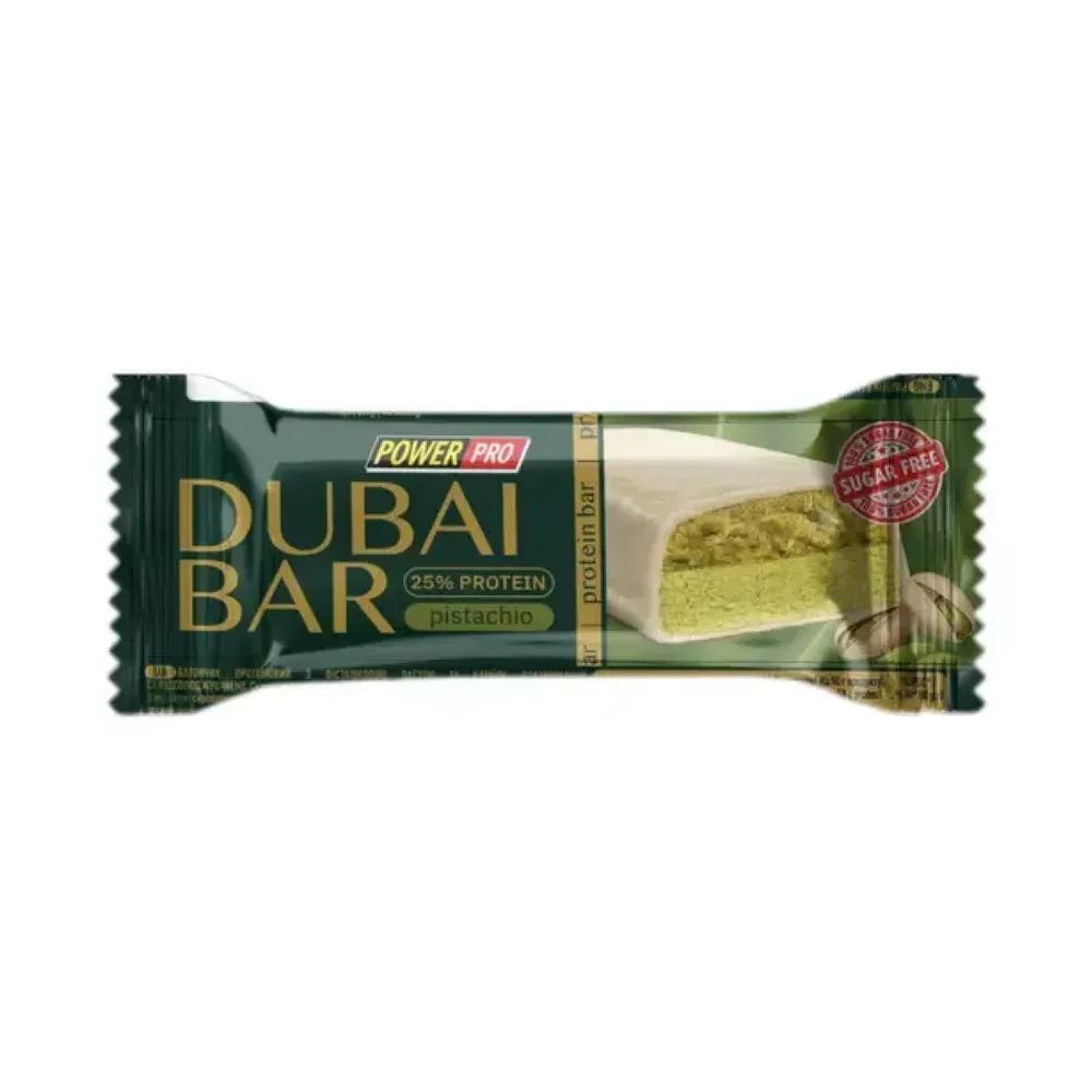 Dubai Bar 25% Sugar free - 10х50g Pistachio