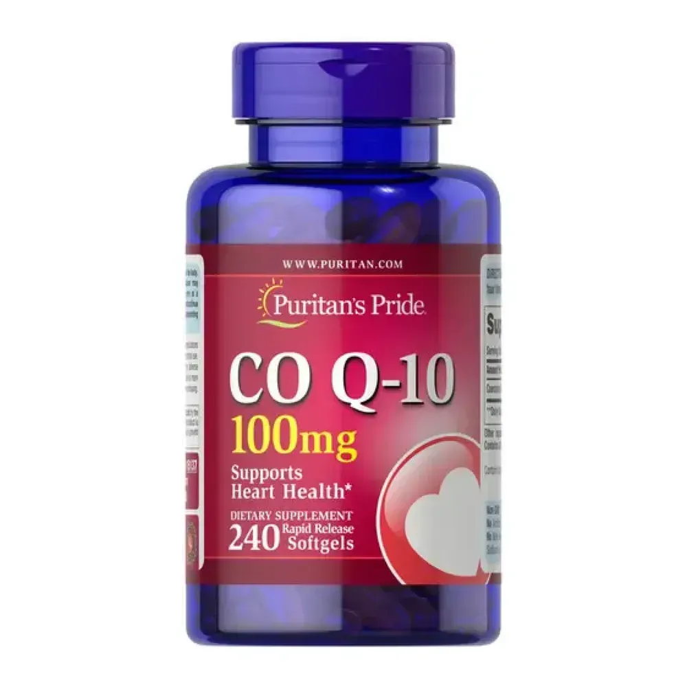 Q-SORB Co Q-10 100 mg - 240 Rapid Release Softgels