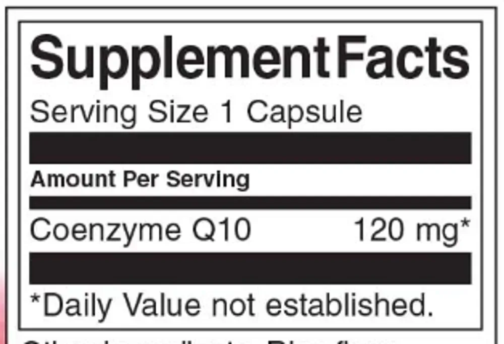 COQ10 120 mg - 100 softg