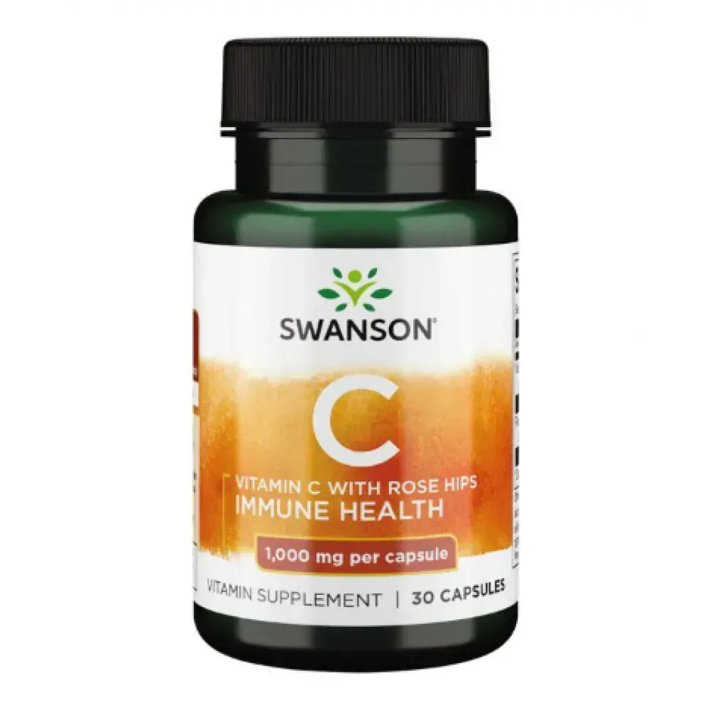 Vitamin C Rose Hips 1000mg - 30caps