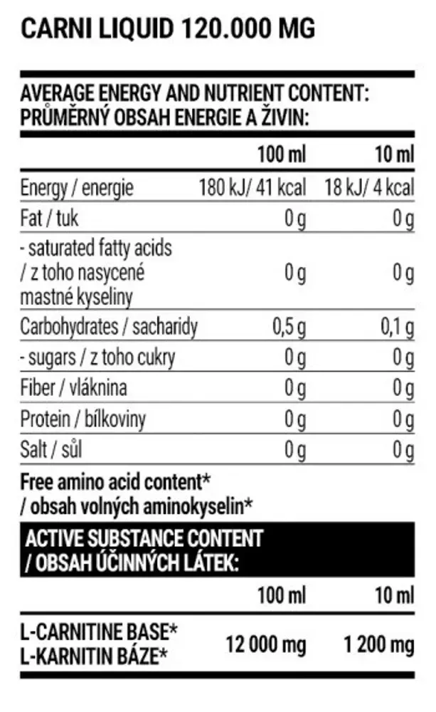 Carni 120000 - 1000ml Cherry