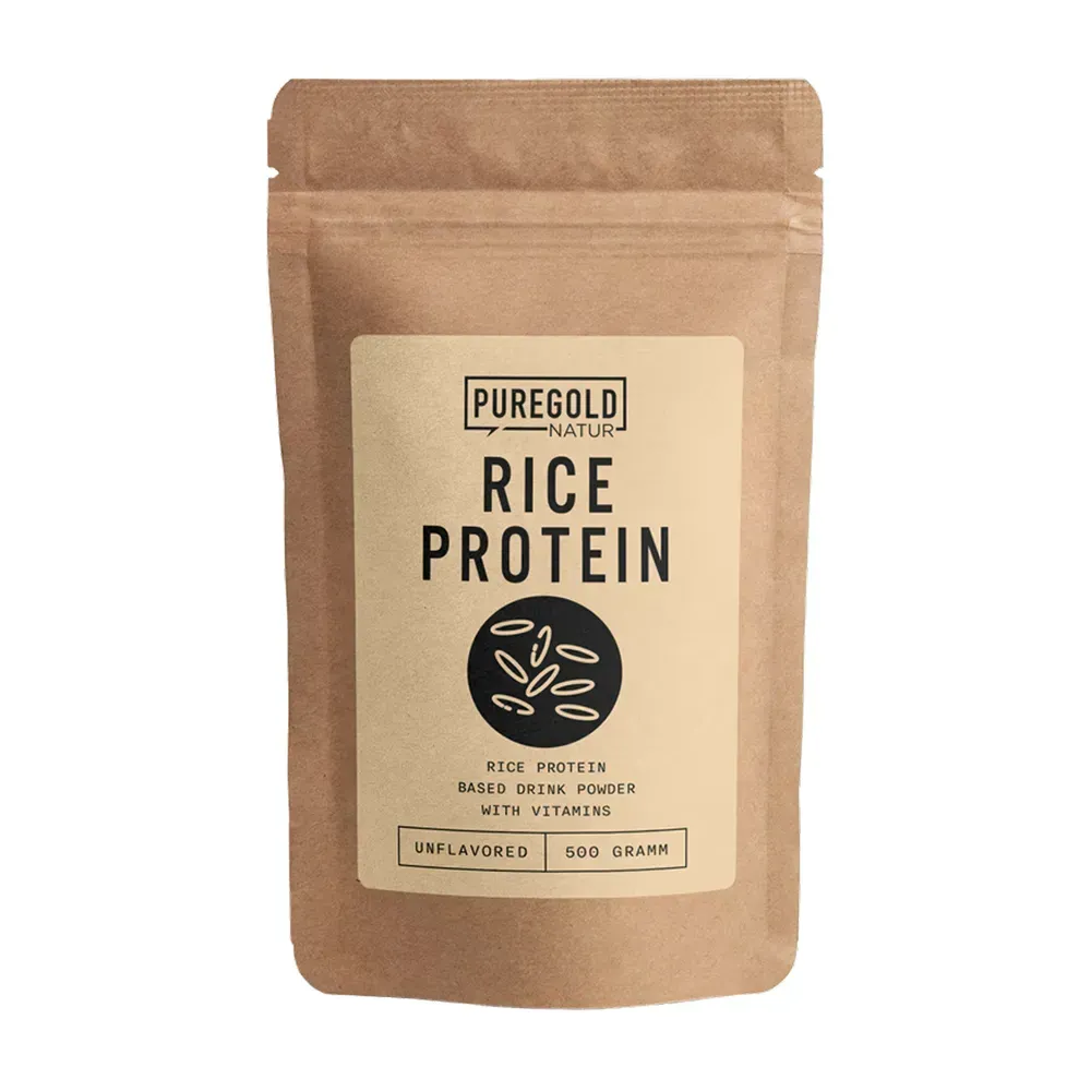 Pure Gold Rice Protein — рисовий протеїн, 500 г — упаковка