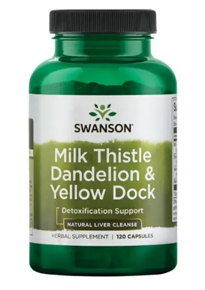 Milk Thistle Dandelion-Yellow Dock - 120 cap