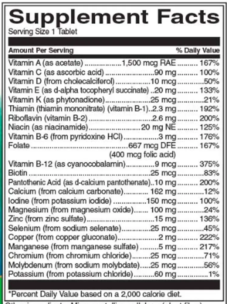 Multi whith out Iron Century Formula - 130tabs