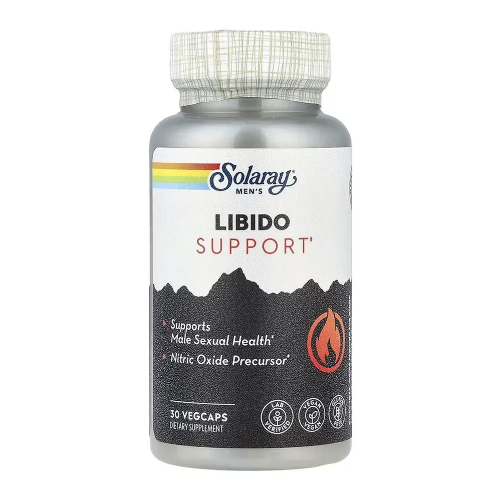Solaray Men’s Libido Support — 30 капсул — флакон