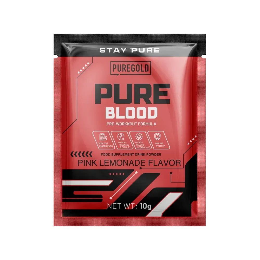 Pure Gold Pure Blood — 10 г, рожевий лимонад — упаковка