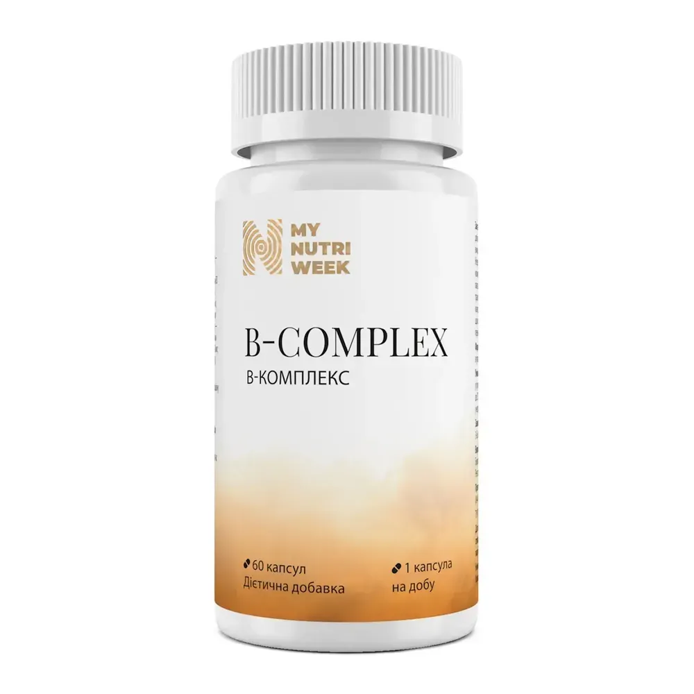 My Nutri Week B-Complex — 60 капсул — упаковка