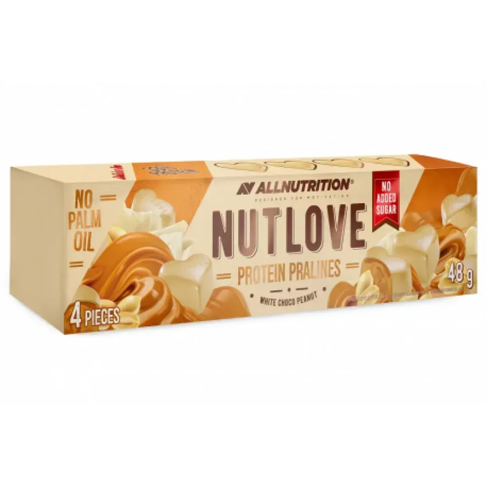 Nut Love 4Pieces - 48g White Choco Peanut (Поштучно)
