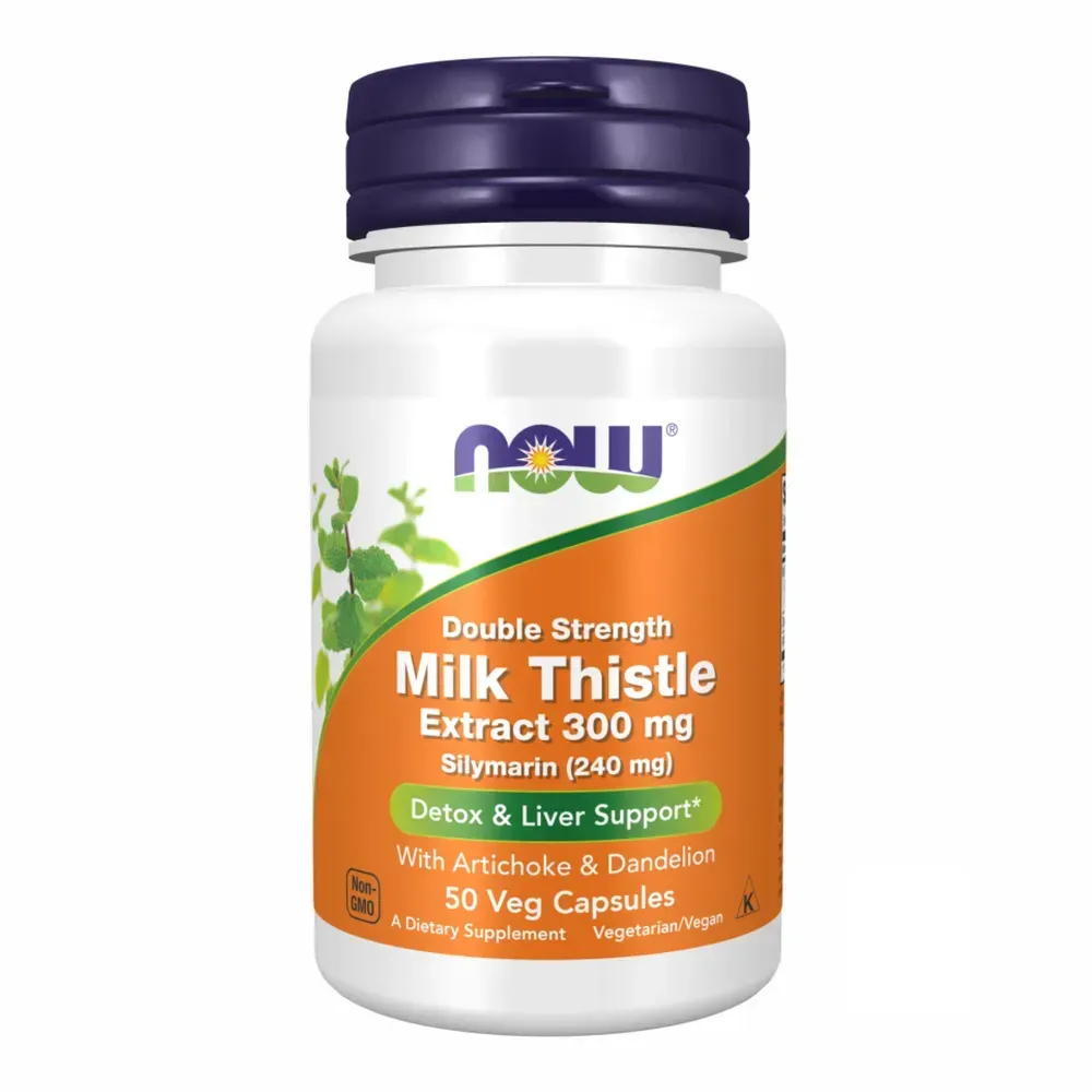 Silymarin Milk Thistle Extract 300 mg - 50 veg caps