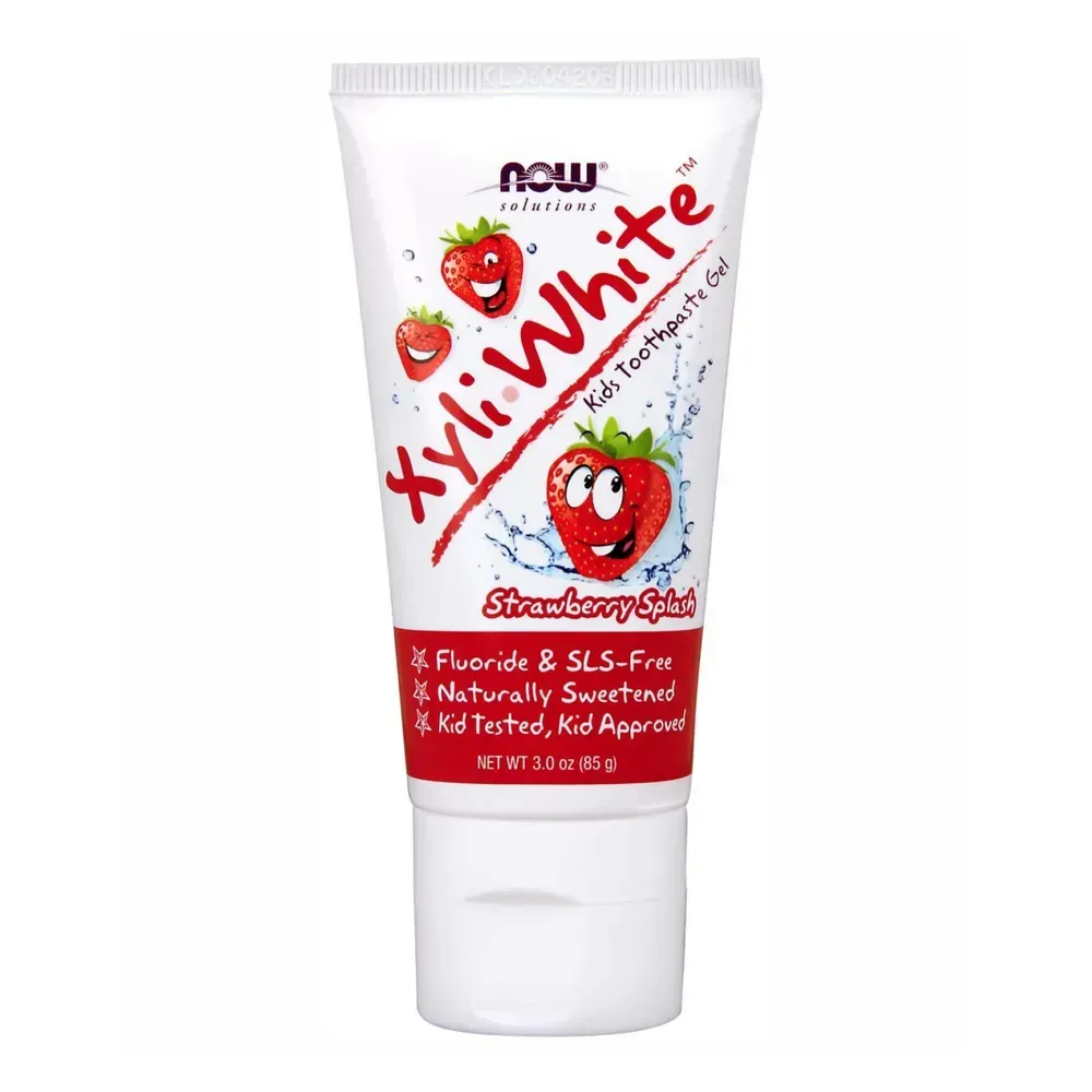 Дитяча зубна паста Xyli White Kids Strawberry Splash, тюбик 85 г